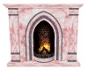 Pink Rain Fireplace