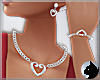 !Hearts Set Silver Scrol