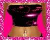 boob tube top~pink star