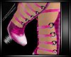 (D)Hot pink heels