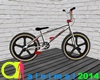 Chrome BMX bicycle