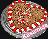 I love You Cookie Cake