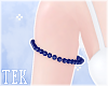 [T] Pearl armlets Navy