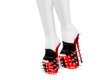 Animated Red Glow Heels