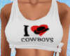 I ♥ Cowboys  Tank Top