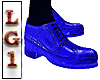 LG1 Blue Wingtip Shoes