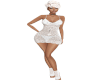 sexy White Crochet dress