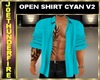 Open Shirt Cyan V2