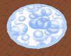 (DD) blue bubbles rug