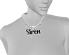 Siren Black Custom Chain