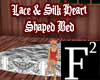 F2 Lace & Silk Heart Bed