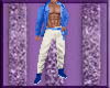 JAMIE BLUE SNEAKERS