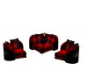 vamp heart chairs
