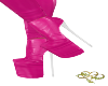 Pink PVC Heels