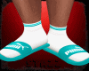 Slides+Socks [Teal]