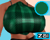 Plaid top APLUS Green