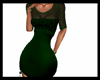 ha. Elegant Green Dress