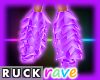 -RK- Rave Boots Purple