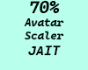 70% Avatar Scaler