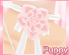 [Pup] Rose Choker Pink