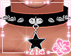 Bun Star Choker Black