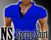 Spring Blue Shirt