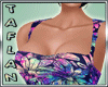 * Sheer 2Floral Dress M