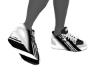 M*AD!DAS White/BL Shoes