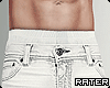 ✘ White Ripped Jean.