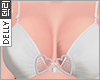 hearts bra white