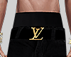 Black B2 LV pants