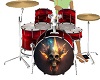skull drum