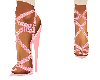 *F70 Pink Beaded Heels
