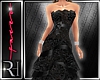 Angelica Lace black gown