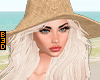 Blonde + Hat Beach