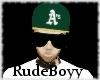 [RB] A's Fitted Cap
