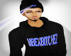 MBE Blk and Blue beanie