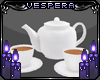 -V- Tea Service