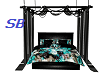 SB* Turquoise/Black Bed