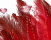 Carnival Red Pink Hearts