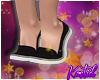 K| Black TipToe Sneakers