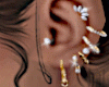 Gold & Diamond Earings
