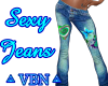 Sexy jeans with patchesT