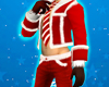 Male Reindeer Suit RED