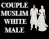 COUPLE MUSLIM WHITE MALE