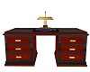 Black and red Desk