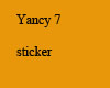 Yancy 7