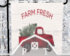 Xmas Truck Garden Flag