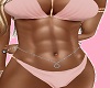 silver belly ring chain