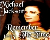 MJ - Remember The Time